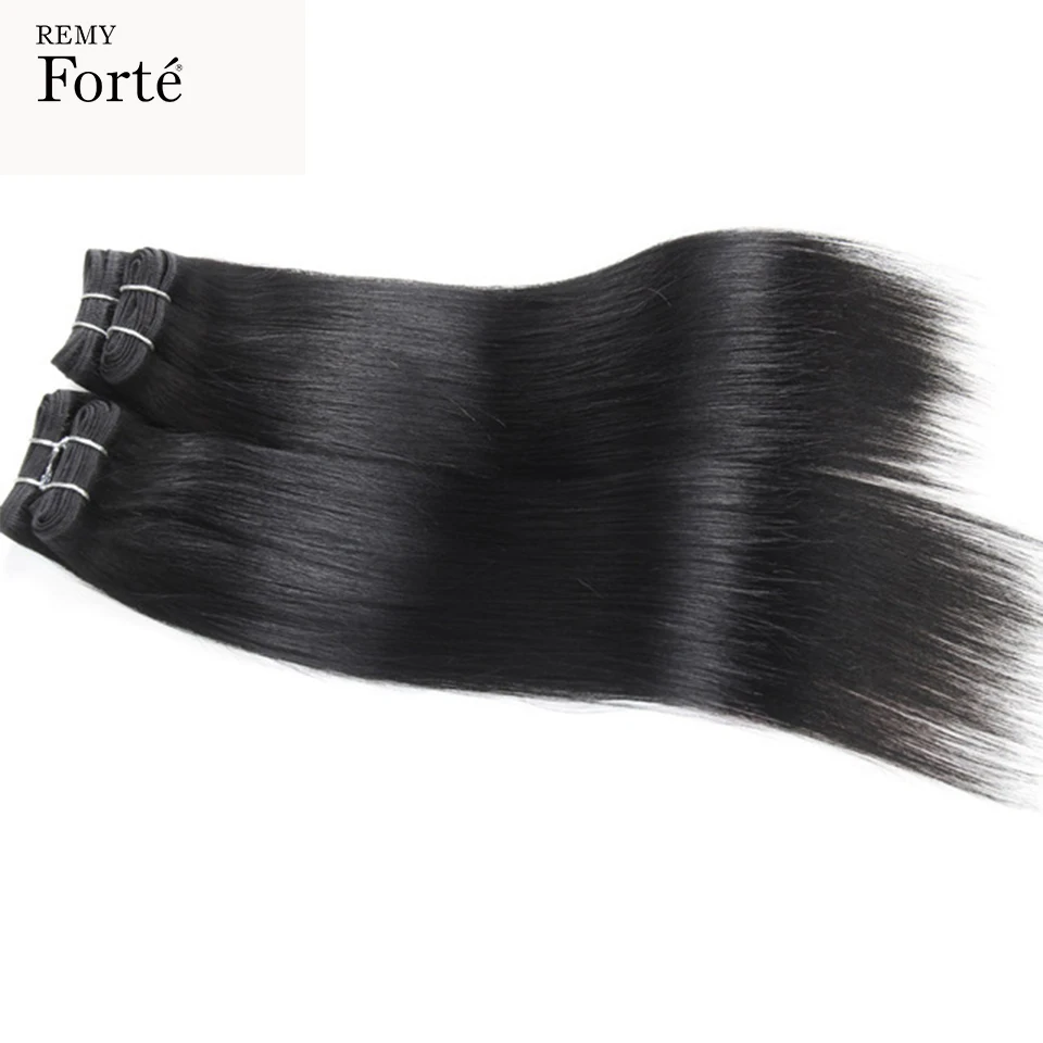 Brazilian Straight Hair Weave Human Hair 4 Bundles Deal 190 Grams 1 Packet 100% Natural Extensions 6 Colors 4 # 99J# Red