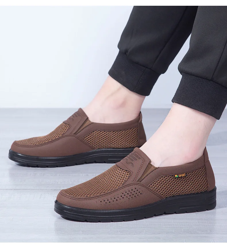 2024 Summer Hot sale Sneakers Men Fashion Casual Walking Shoes Breathable Mens Loafers atillas Hombre men casual shoes_voghion.com