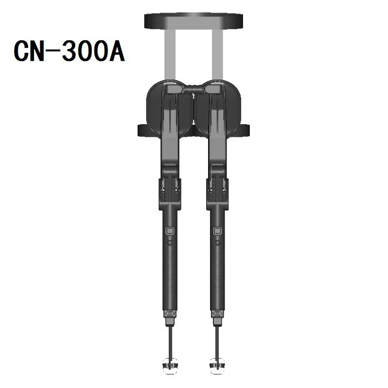 Adjustable Height Exoskeleton Wearable Seat Integrated Support Lightweight Special Work Fishing Stool Standing Worker Ideal Tool 4