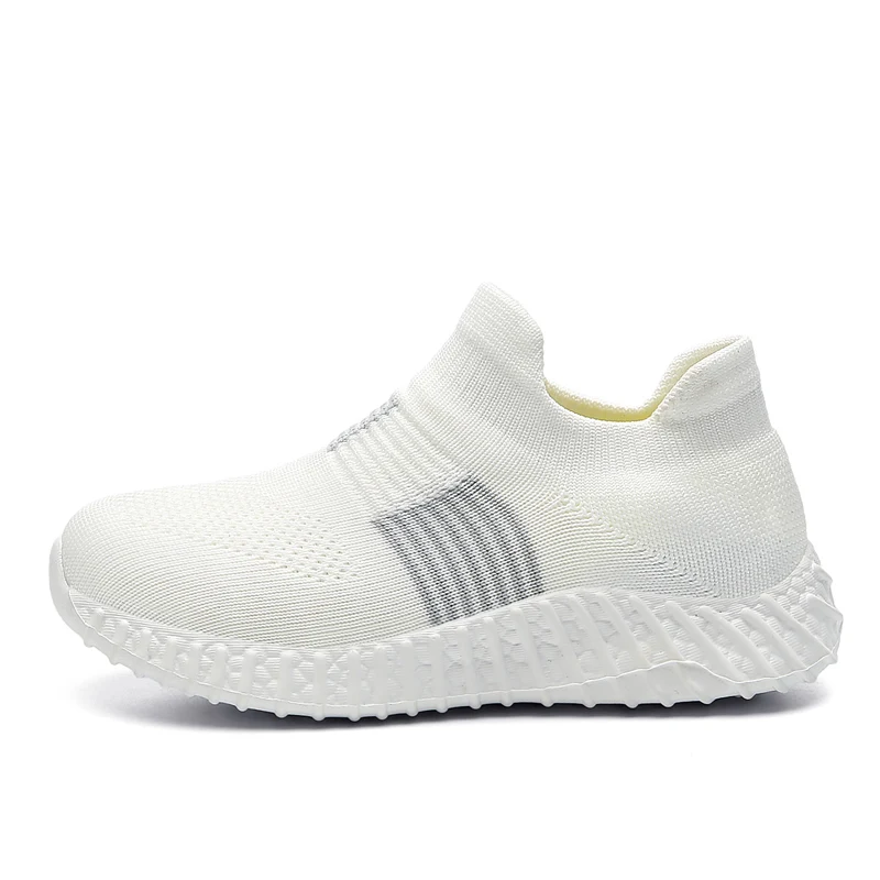 extra wide children's shoes 2022 Kids Sock Shoes Boys Mesh Breathable Casual Walking Sneakers Girls Lightweight Toddler White Sport Shoes Low Top Non-slip boy sandals fashion Children's Shoes