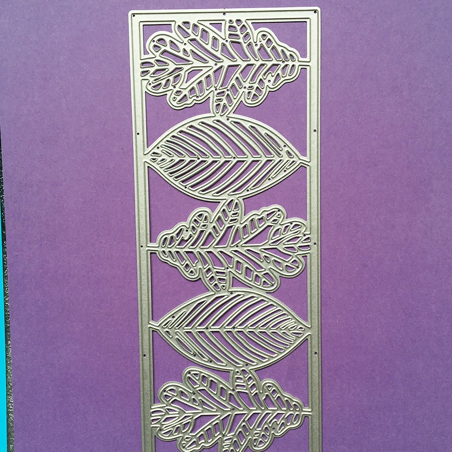 

Leaves frame Album Scrapbooking Cutting Dies Yiwu futian market clearance DIY Paper gift Card Making metal craft