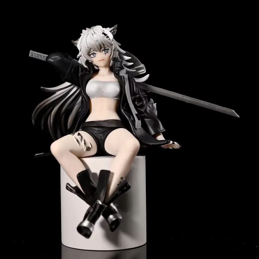

14cm Ark Night Anime Character Lapland Amia Pvc Model Noodle Stuff Doll Statue Collection Table Decoration Toy Gift