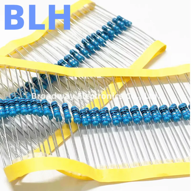 100PCS 1/2W 1% Metal Film Resistor 0.5W 240K-1.2M ohm metal film resistor,metal film resistors