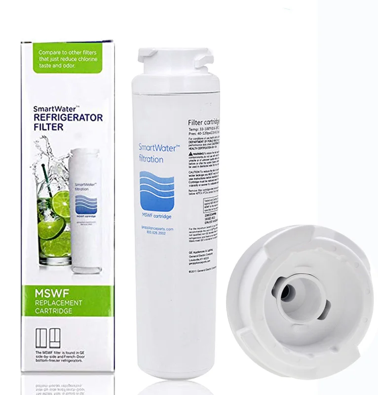 Replacement of GE MSWF refrigerator water filter CWMF032, WDSMWSF, WD