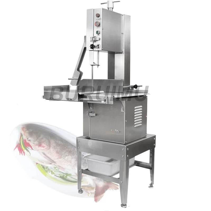 Electric Frozen Meat Cutting Machine Commercial Bone Saw Machine Cutter  1500W US