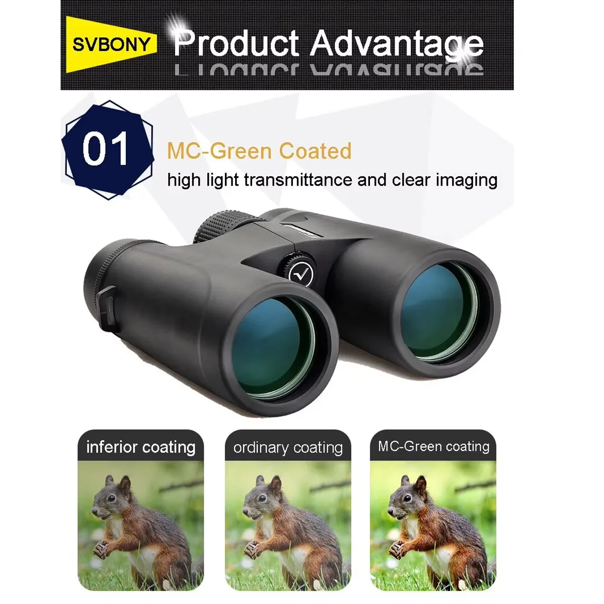 High-Performance HD Long Range Binoculars - Professional Camping and Survival Equipment