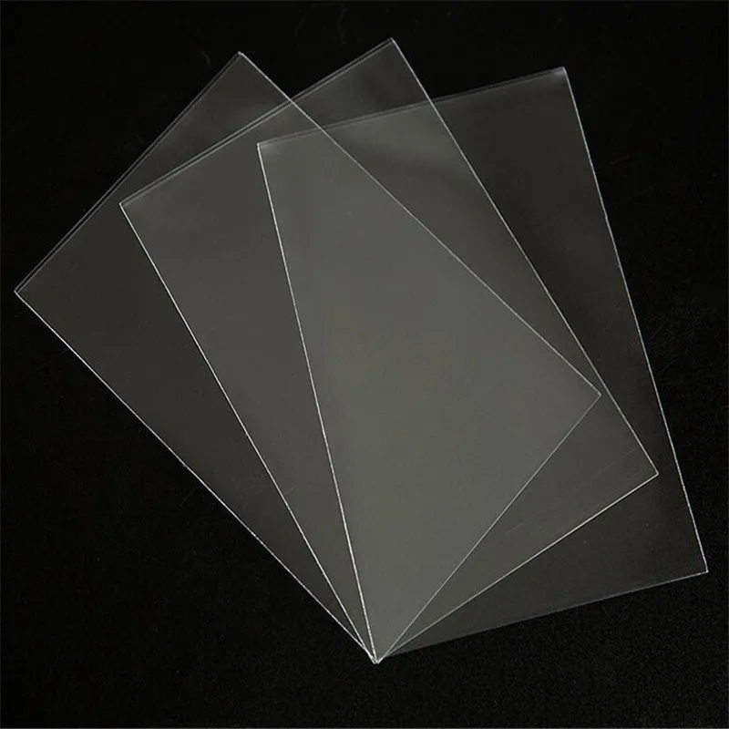 Transprant Card Cover Protective Holder 100pcs For Business Playing Desk Board Game ID Cards Photocard Holders