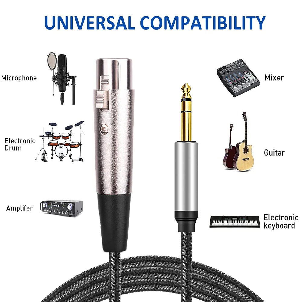    ̺, Ŀ ý ũ   ׼, XLR 3  ̺, 6.35mm