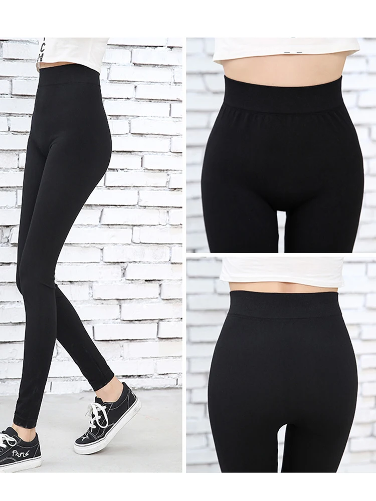 Fitness Leggins Sports Gym Solid Black Sexy Leggings Women Sexy Ladies High Waist Jeggings Stretchy Long Yoga Pants