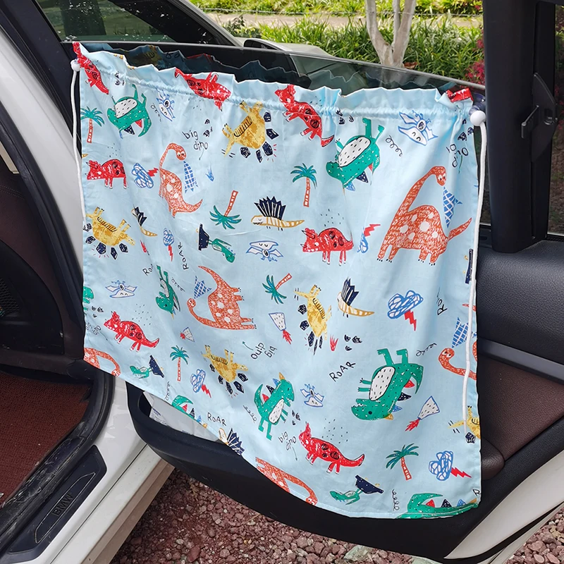 Universal Car Sun Shade Cover UV Protect Suction Cup Curtain Side Window