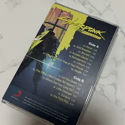 Cyberpunk - Style High Fidelity Retro Soundtrack Cassette - New & Unopened Collection (1pc)