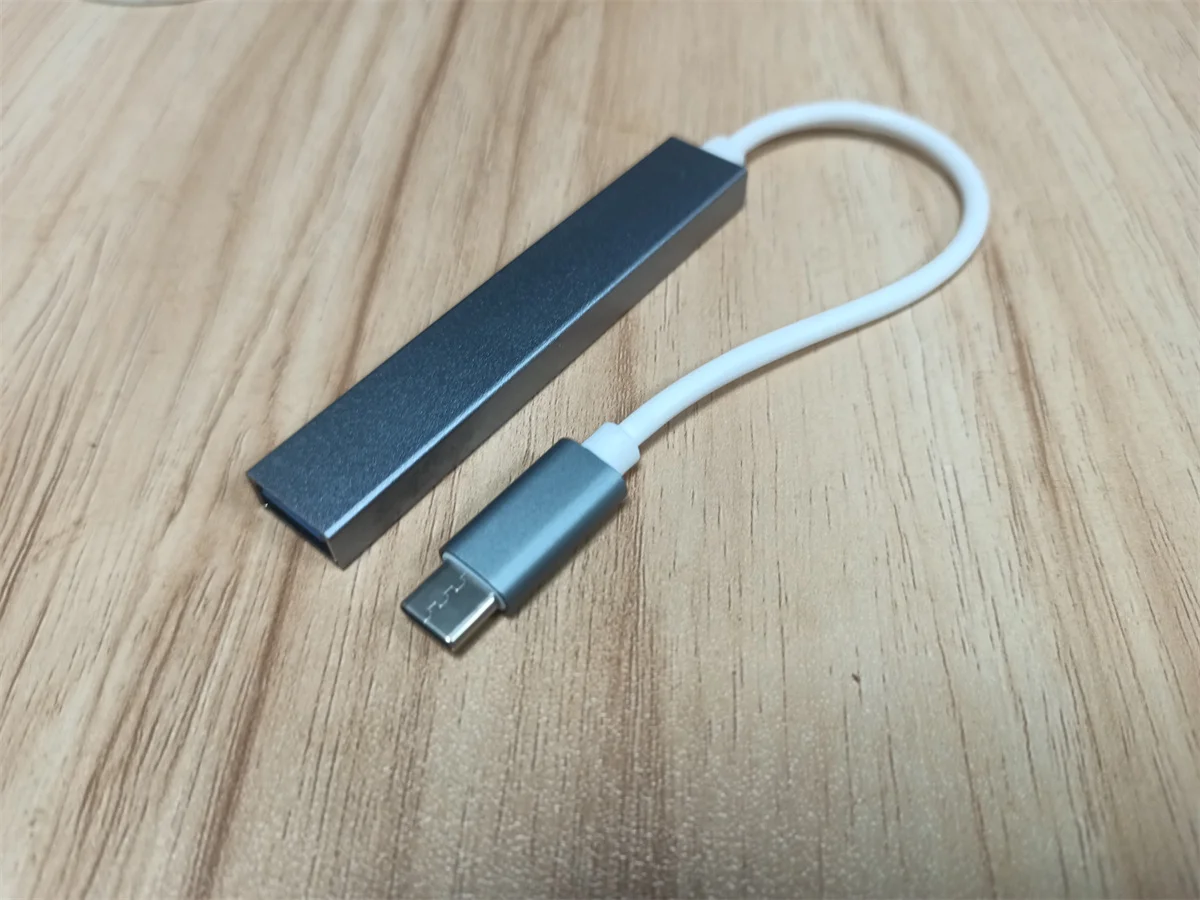 USB Hub2.0 Type C 4 Port Hub OTG High Speed Splitter Multiport Docking Stations Computer Accessories for Mac bookPro/Iphone
