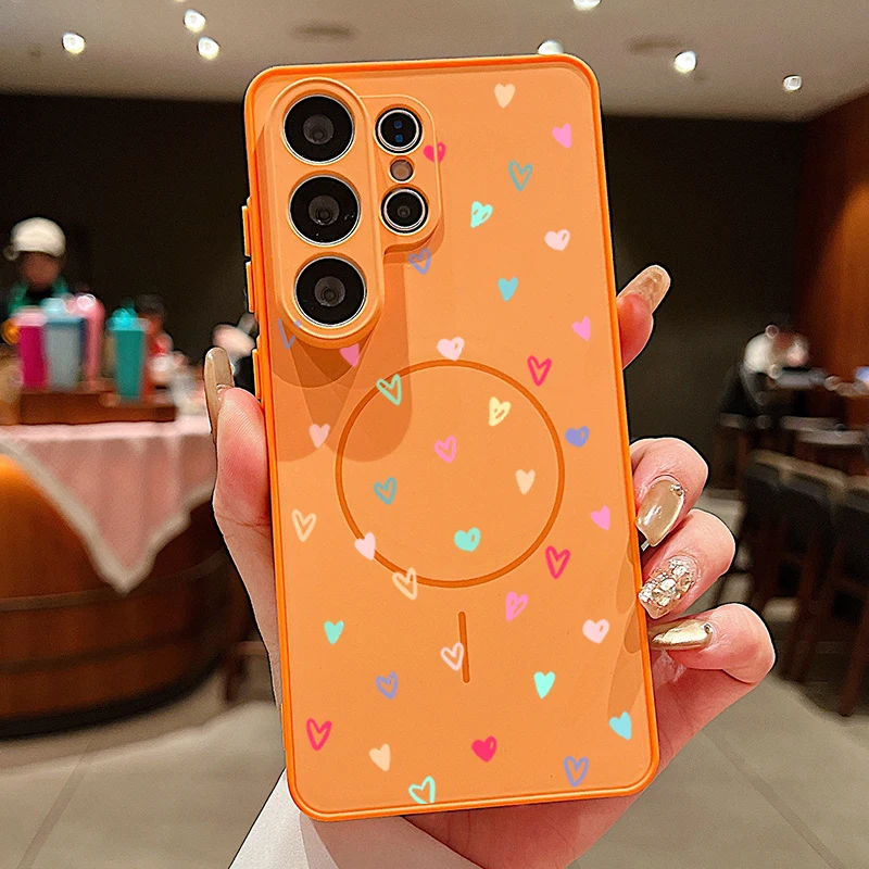 Flower Floral Pattern Magnetic Phone Case - Stylish Protective Cover