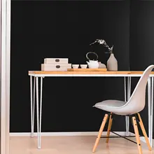 

TTOKK Matte Black Wallpaper Vinyl Self-Adhesive Shelf Liner Drawer Peel and Stick Countertop Removable Contact Paper Wall Decora