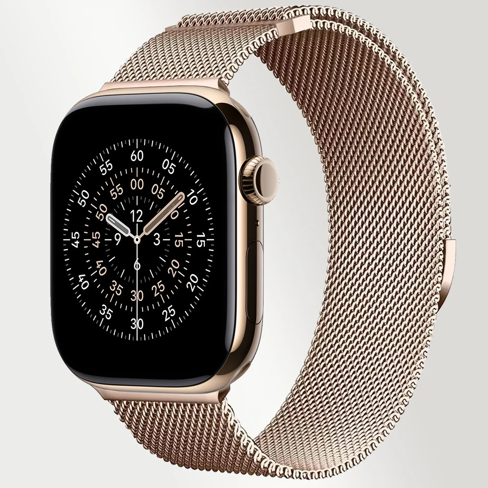 Elegant Metal Milanese Strap