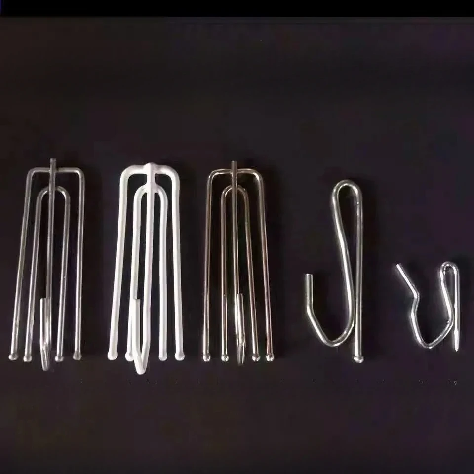 Description Picture 4 of item30PCS stainless steel curtain hooks painted cloth forks adjustable large pointed hooks curtain hardware accessories