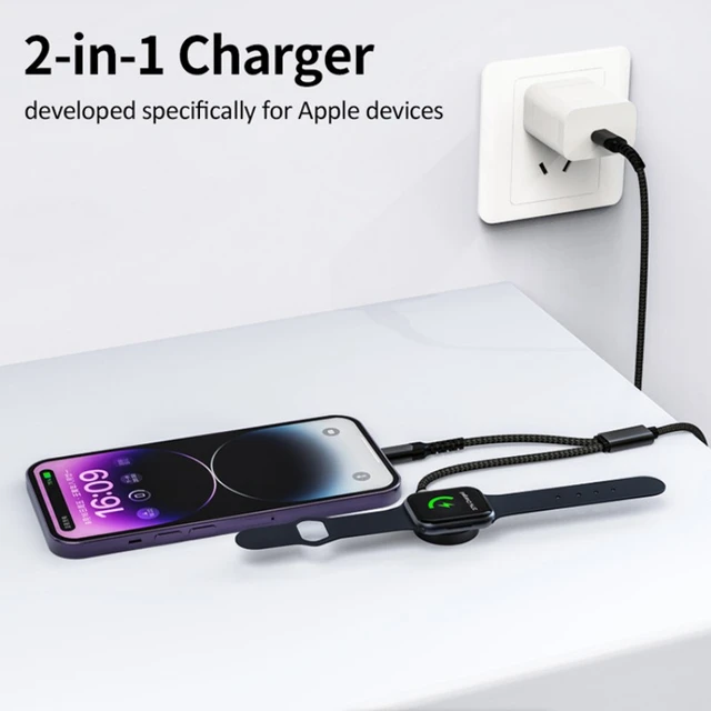 Convenient Magnetic Charging Cable 1.2M (Type-C Interface) for iWatch