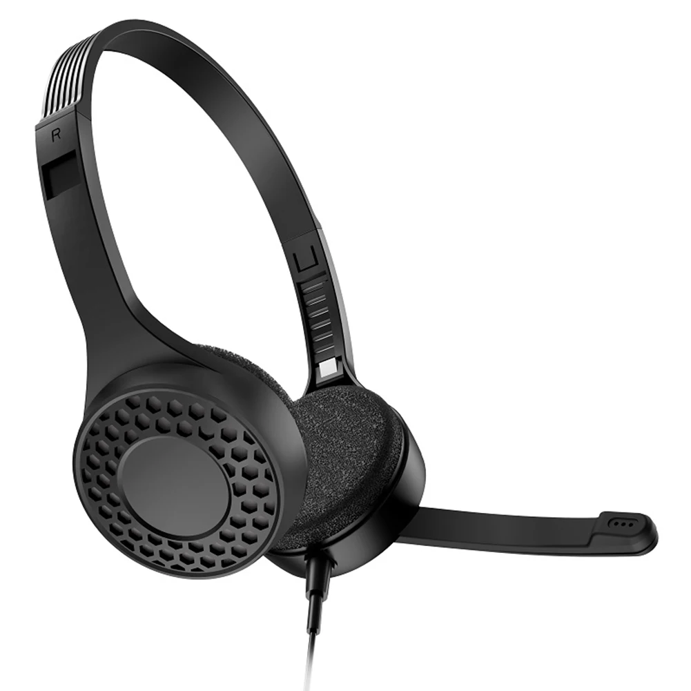 3.5mm Wired Gaming Headphones Game Headset Noise Cancelling Earphone with Microphone Volume Control for PS4 / Laptop / PC