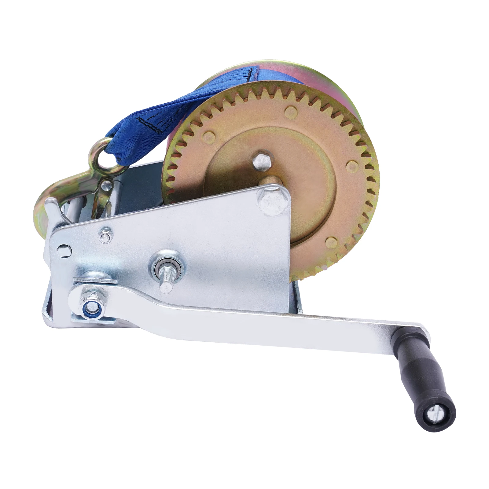 3500Lbs / 2500Lbs Hand Cable Winch with 10M Cable Pull Salvage Winch Boat Winch for Towing Yachts Ships Industrial Agricultural