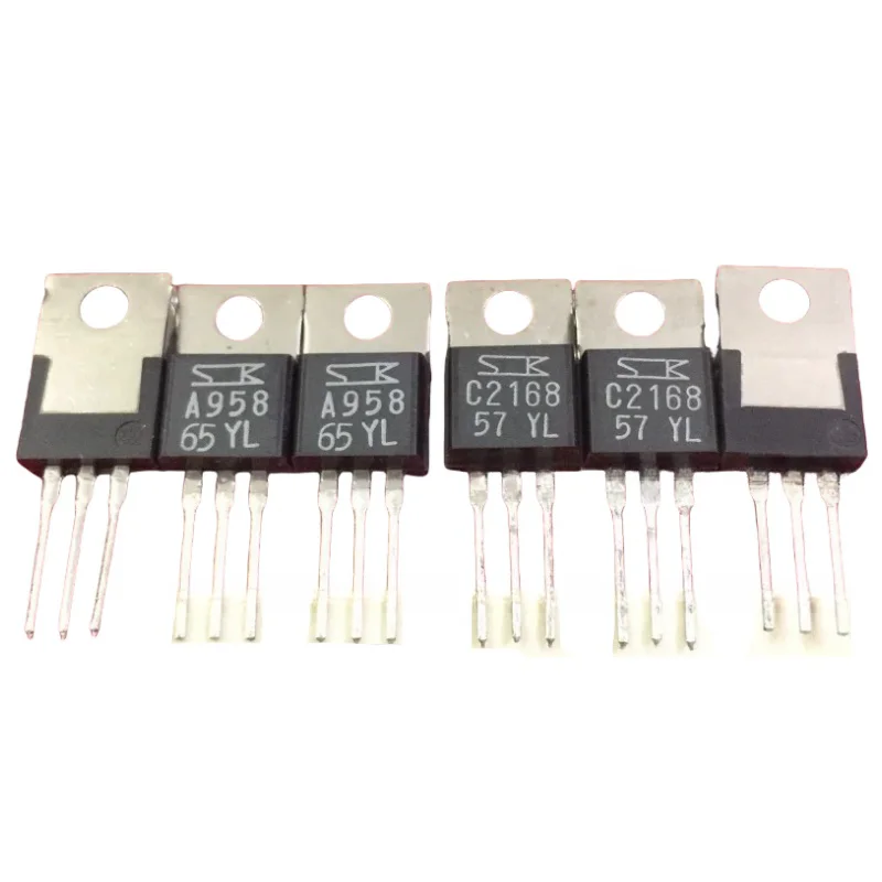 10 pairs/20 pcs new original (10pcs 2SA958+10pcs 2SC2168) 2SA958 2SC2168 A958 C2168 Audio pairing tube