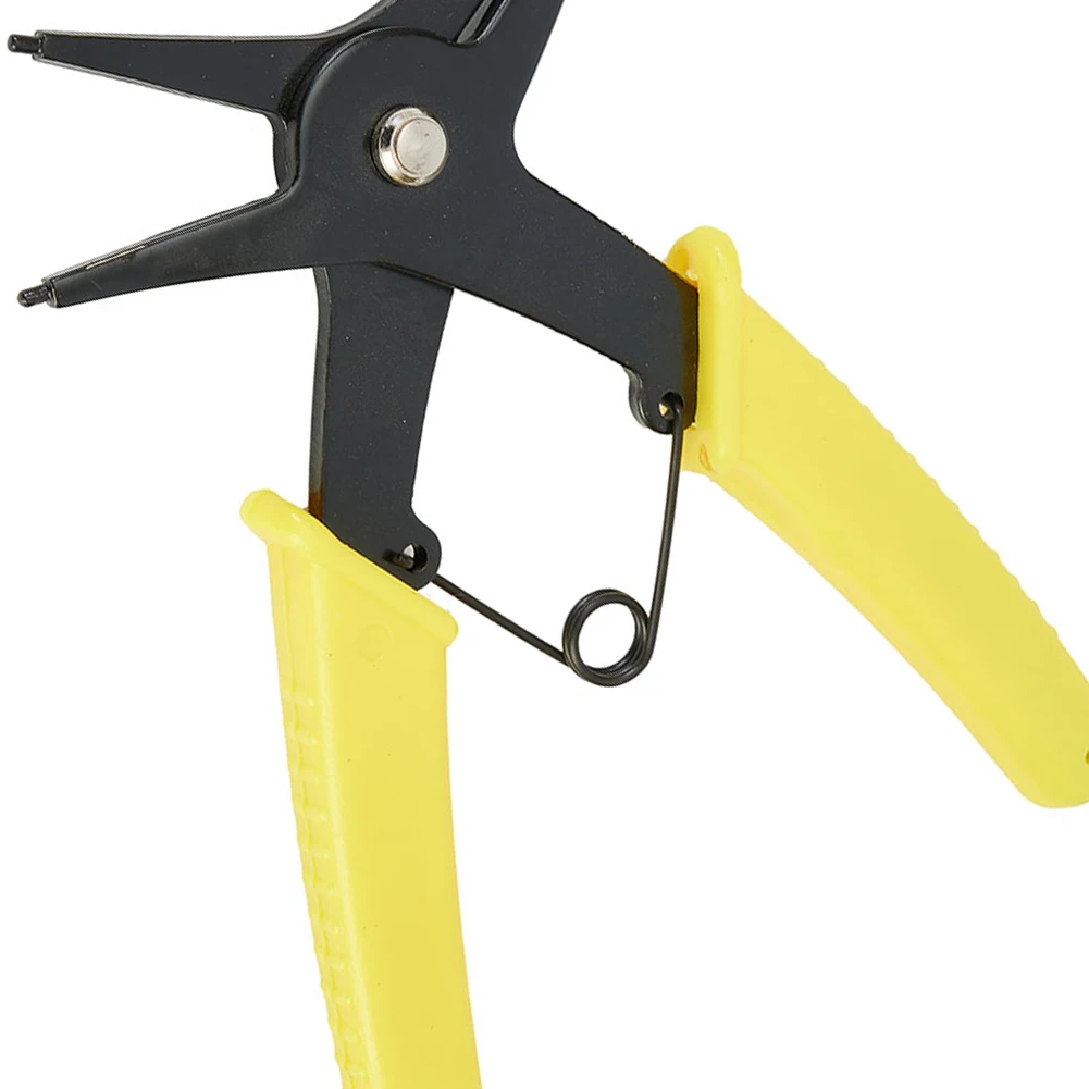 

Multi-functional Circlip Plier Tool Steel Length 135mm Practical Prevent Corrosion Prevent Rust For Internal Snap Rings