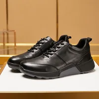 True Cow Genuine Leather Shoes Men Walking Loafers Luxury Soft Leisure Trekking Sport Trendy Sneakers Jogging Leathershoes Chic 2