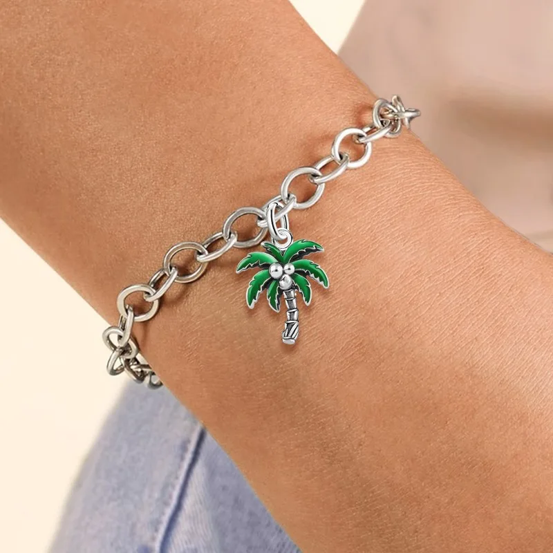 Verstellbare 925 Sterling Silber Vintage Anhänger Lippenstift Charms Perlen Passend für Original Armband Armreif Halskette DIY Schmuck – Detail 12