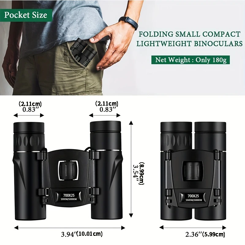 900X25 Professional Bak4 HD Powerful Binoculars Long Range Portable Zoom Telescope Waterproof Outdoor Camping Hiking Tools 6