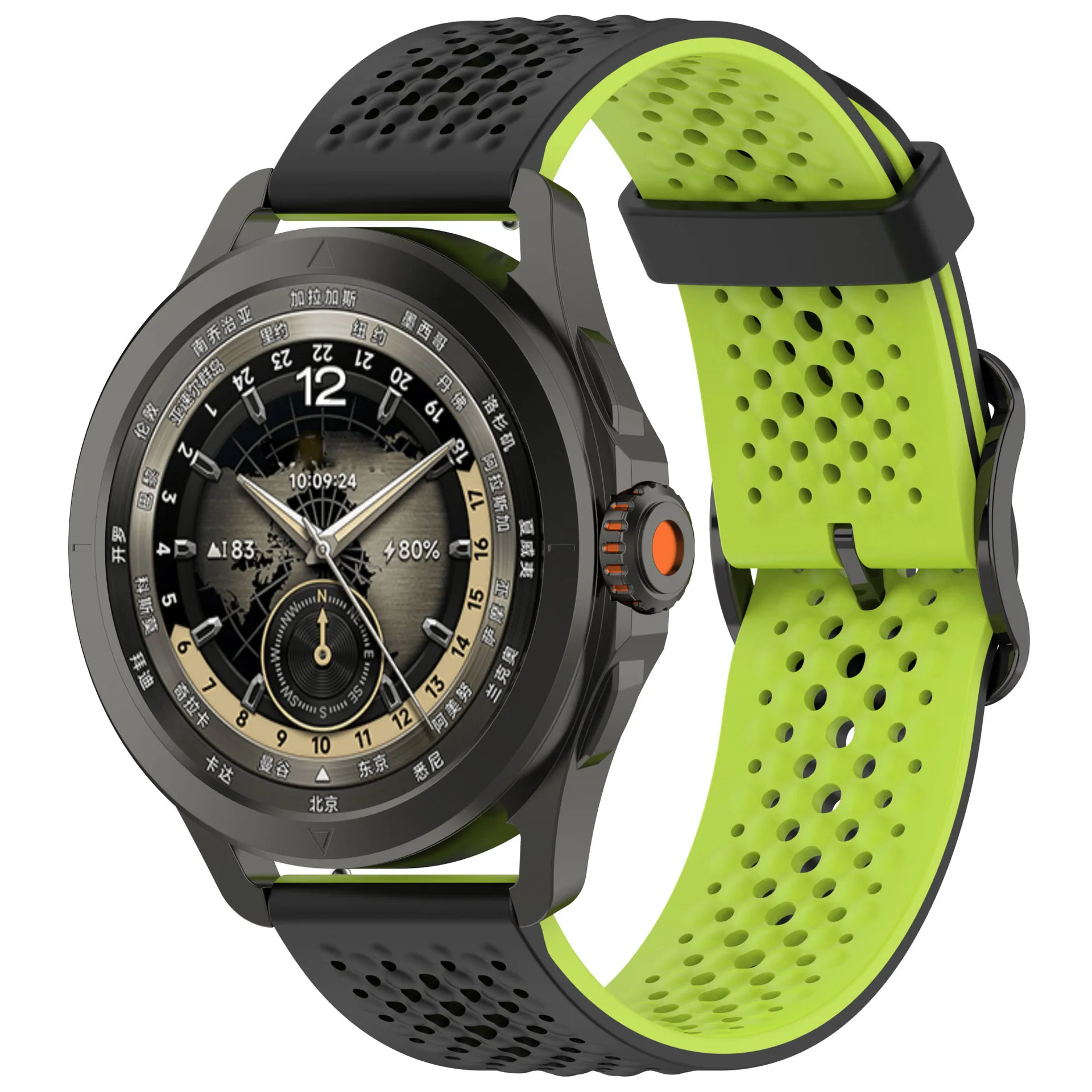 Breathable Silicone Strap for Smartwatches - Sport Edition