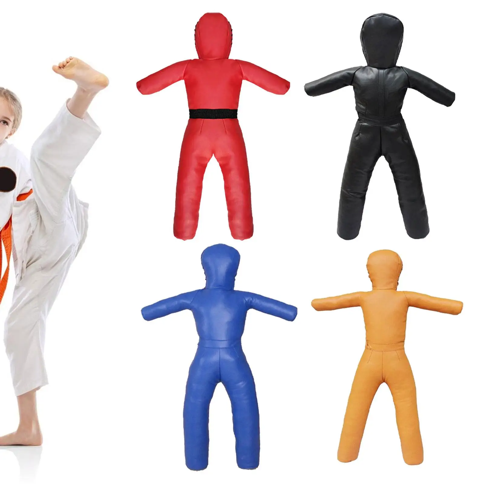 Kids Wrestling Dummy 120cm Un-filled Training Karate Judo Dummy Bag Wrestling Judo Bag MMA Grappling