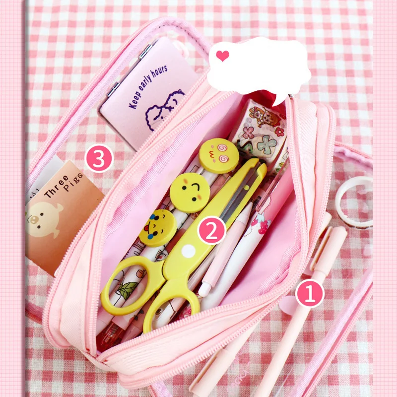 Transparent Pencil Case MUJIs Plastic Storage Box Kawaii Japan Frosted  Simple Hard Stationery Office Kid School Student Gift - AliExpress