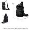 Tactical Sling Shoulder Bags Waterproof Night Reflective Strip Pack EDC New Molle Chest Bag 10L Capacity Wear-resisting black 3
