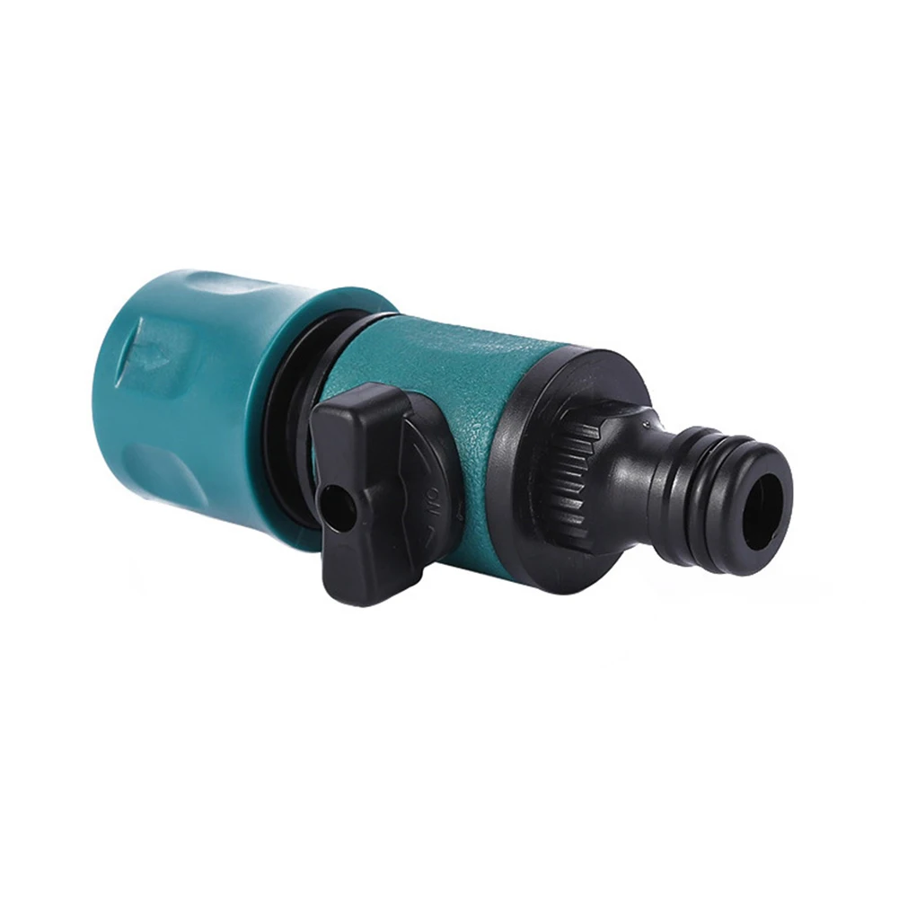 

Accessories Hose Connector Plants Villas Watering Flowers 10x3.5cm 1pcs Adaptor Hose Pipe In Line Tap Shut Off