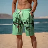 Fashion Lake Reflection Pattern Beach Short Mens Trend Personalization 3D Printed Board Shorts Loose Casual Oversized Swim Trunk 1