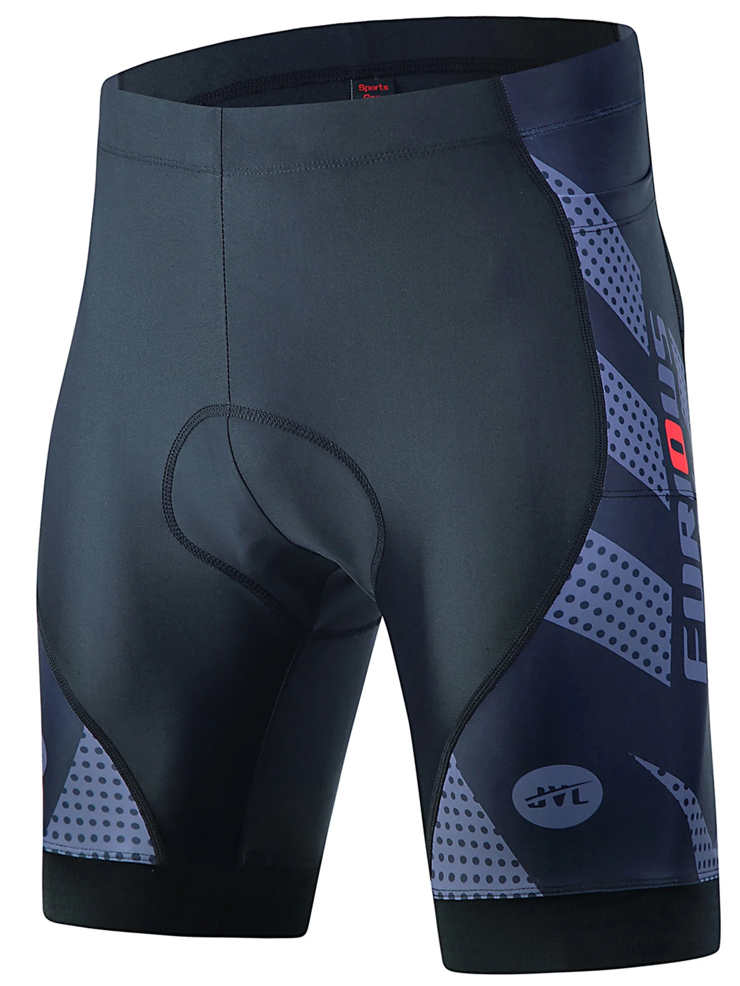 شورت رجالي صيفي لركوب الدراجات مع وسادة سيليكون سر...