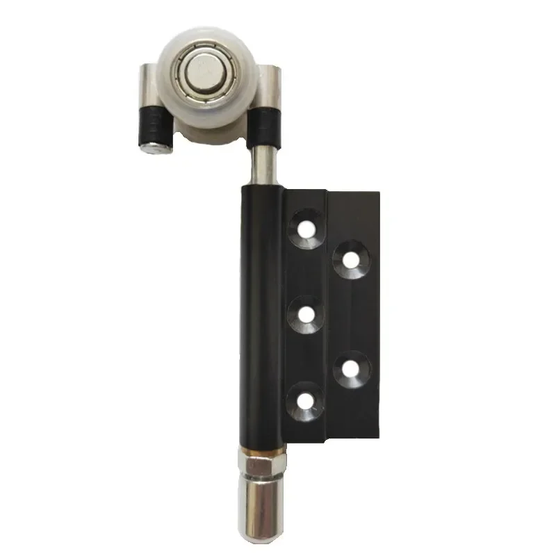 2pcs Old style bathroom kitchen small folding door crane pulley sliding glass track