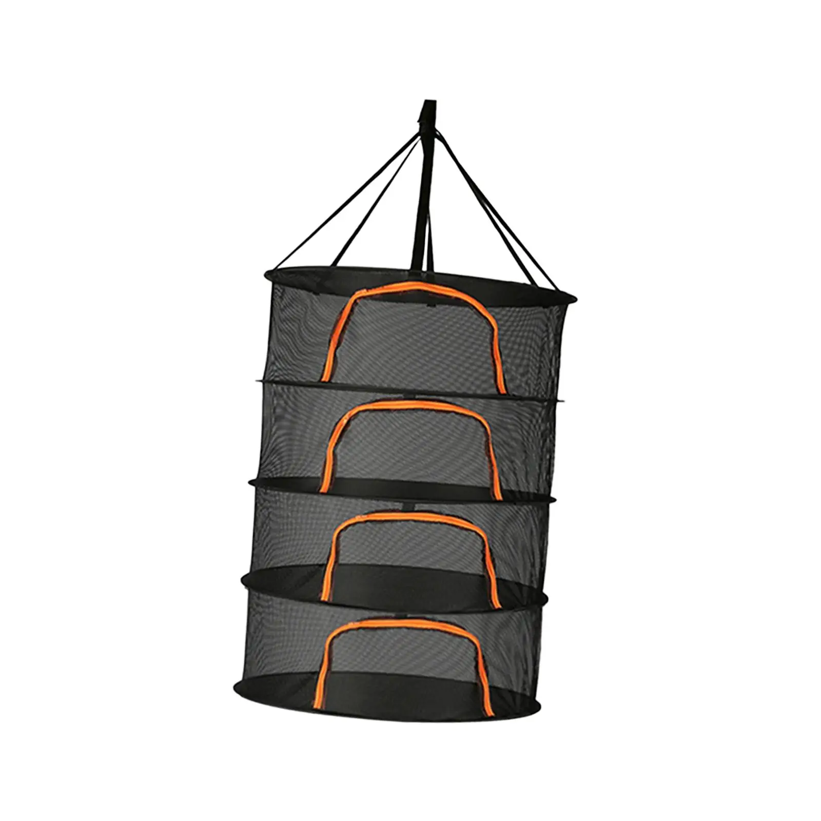 Plants Drying Rack Zippered Multifunctional Breathable Folding Mesh Hanging Plant Dryer for Vegetables Dolls Clothes Meat Fruits 3