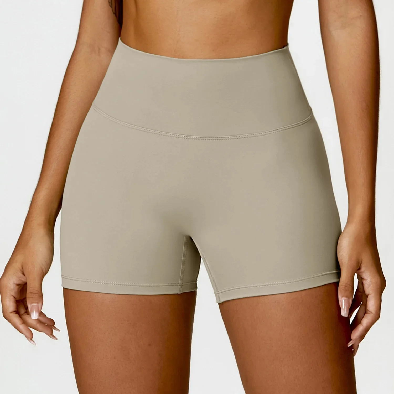 Camel brown shorts