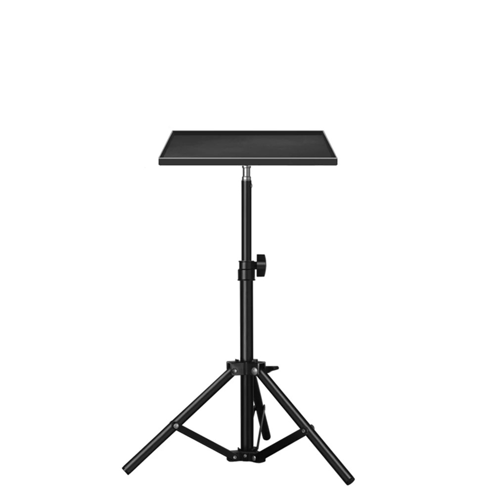 Projectors Tray 1/4in Thread Tripod Tray Universal Laptop Projector Tripod Stand Height Adjustable Floor Projector Stand