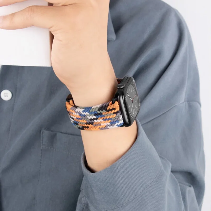 Elegant Braided Magnetic Nylon Bracelet