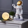 Modern Table Lamp Astronaut Wall Sconce Desk Lighting Fixture Children Room Bedroom Decor 3D Moon Spaceman Desktop Night Light 3