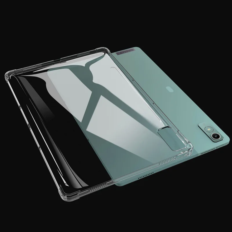 Tablet Case For Lenovo Xiaoxin Pad Pro 12.7 inch Airbags Soft TPU Clear Cover for Xiaoxin Tab P12 Transparent Silicon