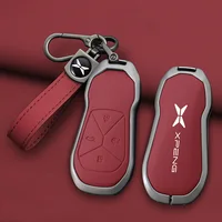 Zinc Alloy Car Key Case Cover For Xiaopeng xpeng p7 p7i p5 g3 g3i g9 g6 22-23 Key Housing Package Car Accessories 1