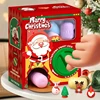 Claw Machine for Kids, Child Fun Egg Twisting Machine Toys Capsule Surprise Gift, Christmas Toy for Kids, Christmas Doll Machine 2