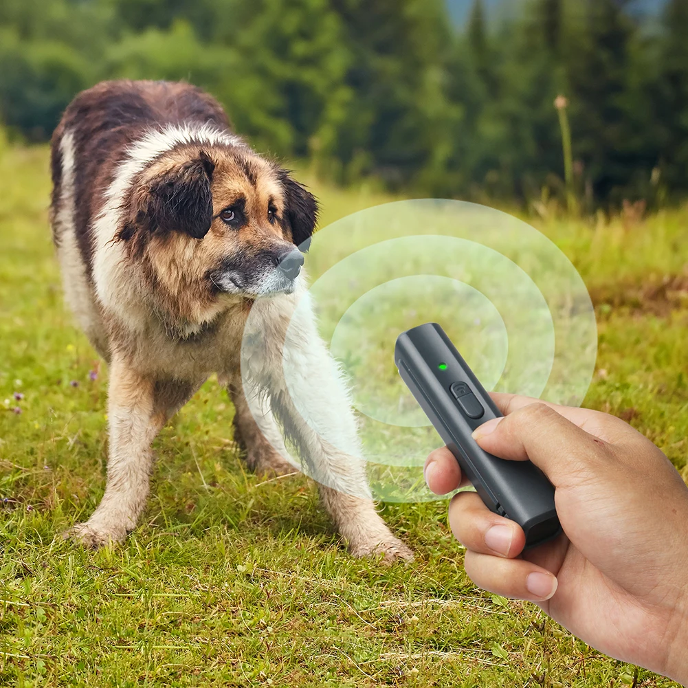 Ultrasonic Dog Repeller Bark Deterrent Dog Trainer Built-in Rechargeable Battery Handheld Barking Control Device pet dog repeller,dog anti bark collar