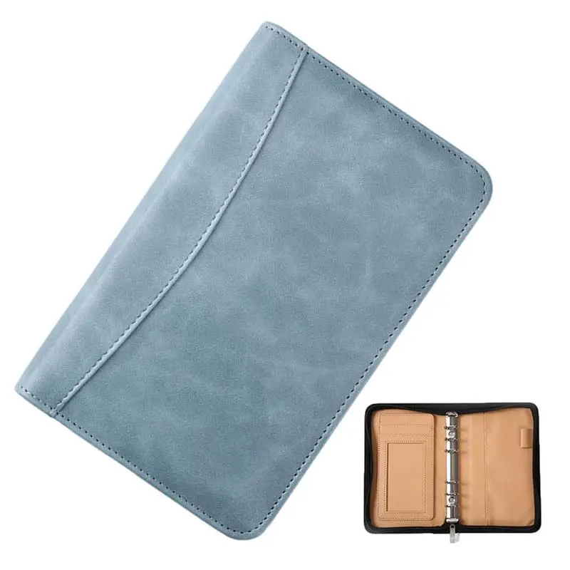 

Multifunctional A6 PU Leather Notebook Binder Budget Planner Money Organizer For Cash Savings Money Binder Organizer For Cash