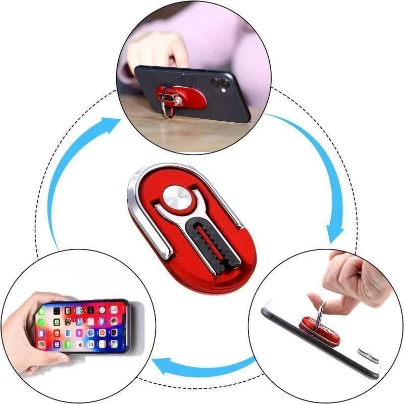 Universal 360° Rotating Phone Ring Holder and Car Mount