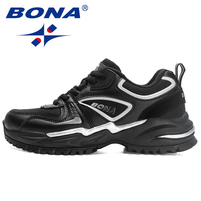 BONA 새 디자이너 야외 스포츠 신발 운동화 여성 패션 운동화 편안한 운동 훈련 신발 숙녀