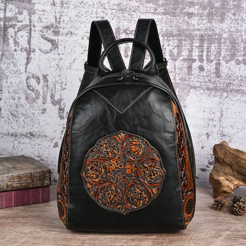 MOTAORA 2025 New Women's Backpack For Women Leather Bag Vintage