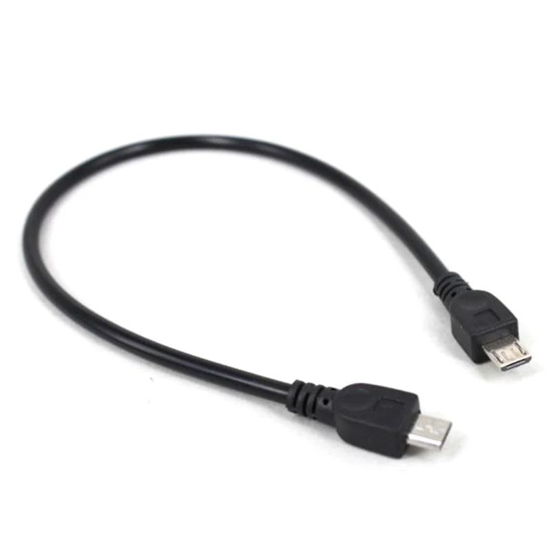 Фото Разъем Micro USB на разъем Micro USB, 5-контактный преобразователь, адаптер OTG, удлинительный кабель для передачи данных для №3